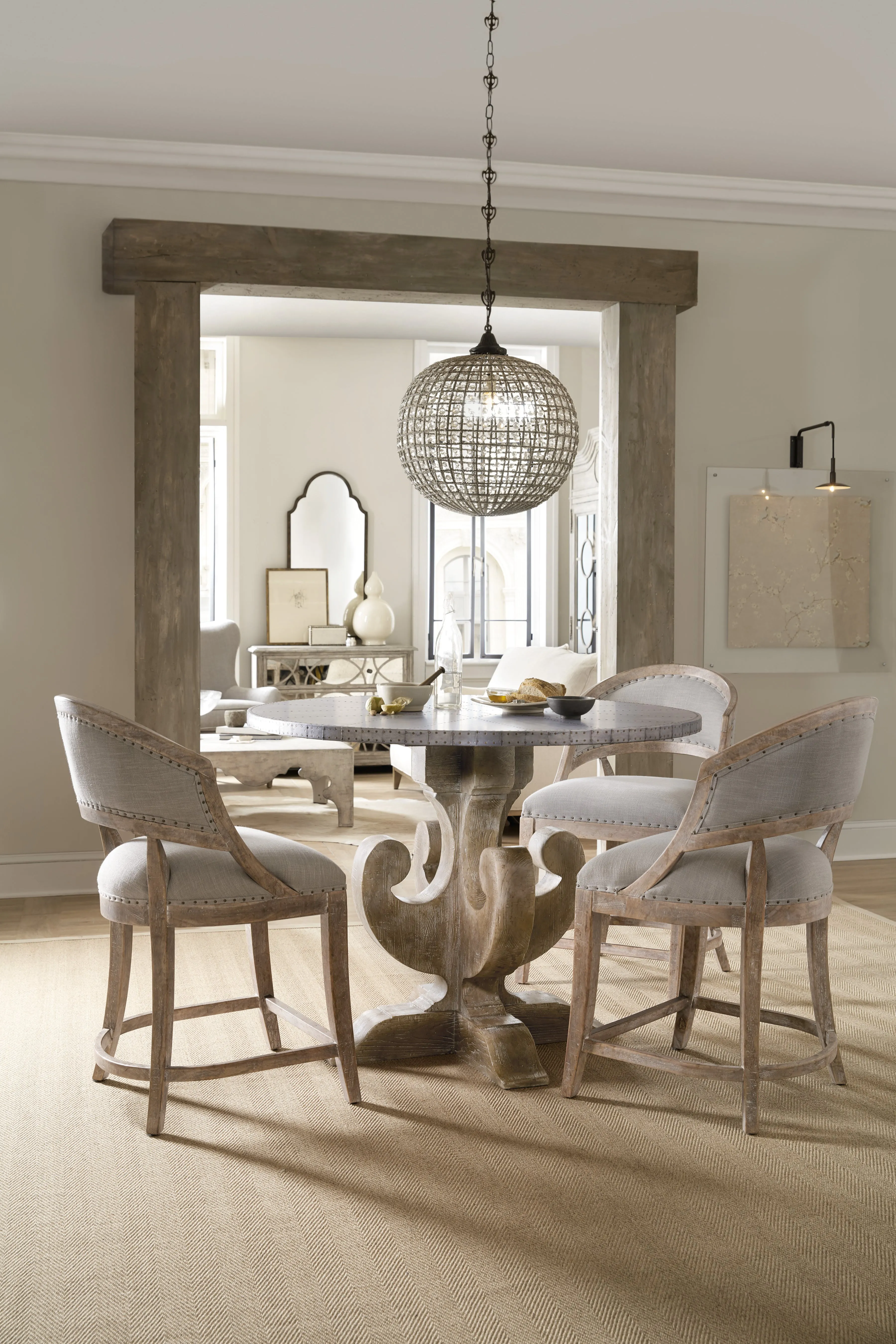 BOHEME GARNIER BARREL BACK COUNTER STOOL