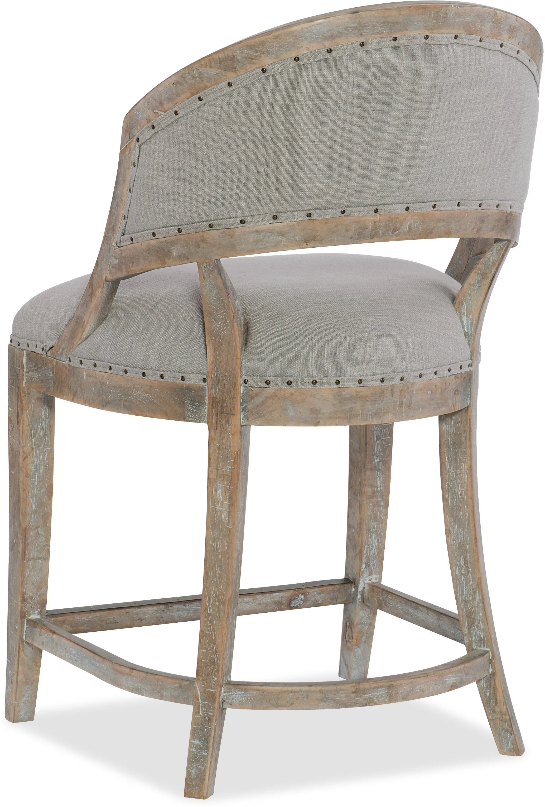 BOHEME GARNIER BARREL BACK COUNTER STOOL