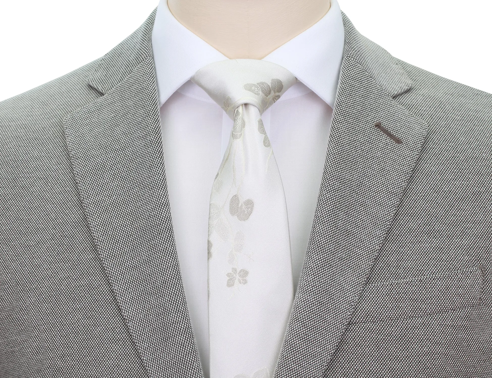 Bougainvillea Tie in Coconut