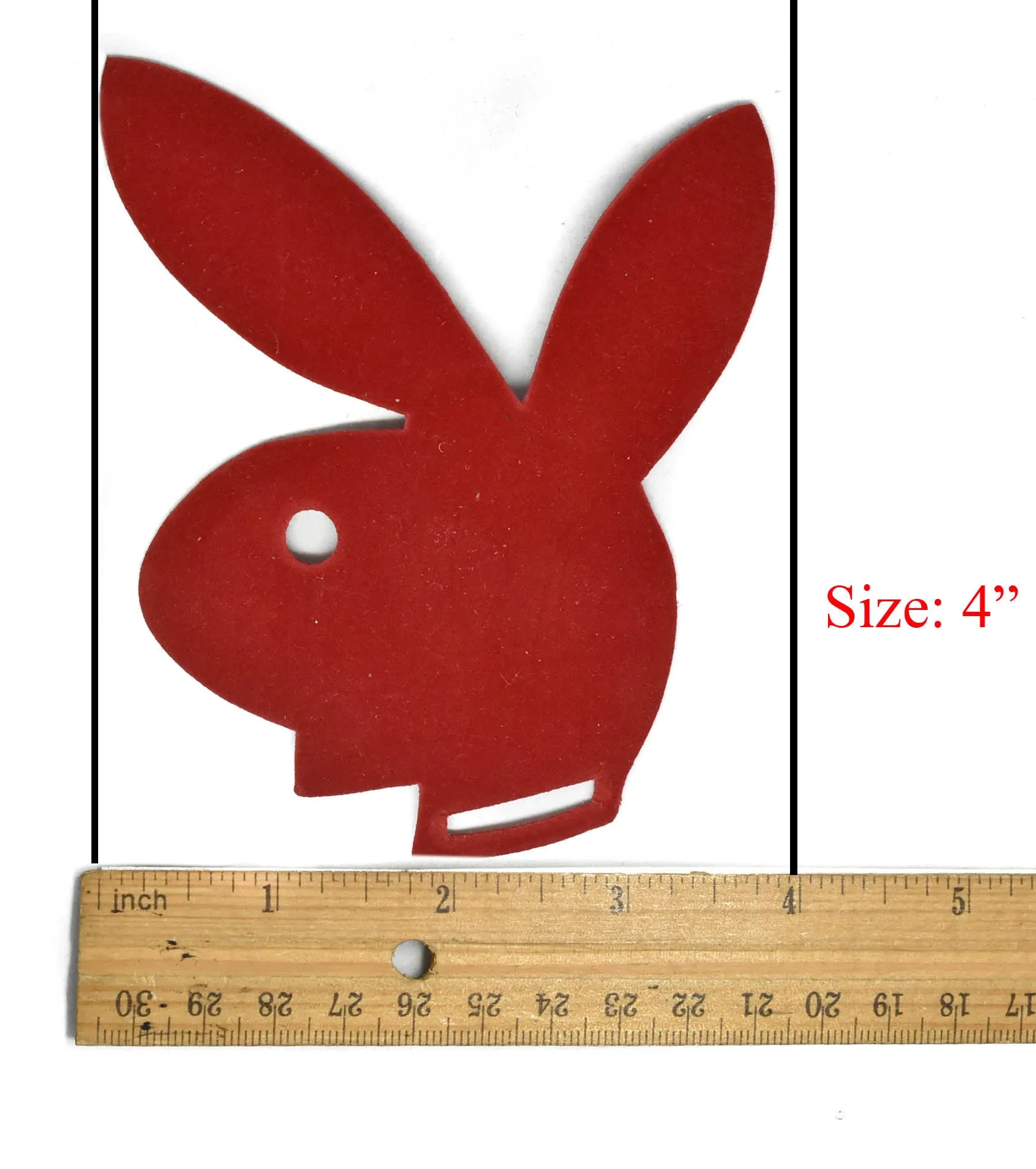 Bunny Applique - Sew-on Bunny Applique 4.75" x 4" - 1 Piece