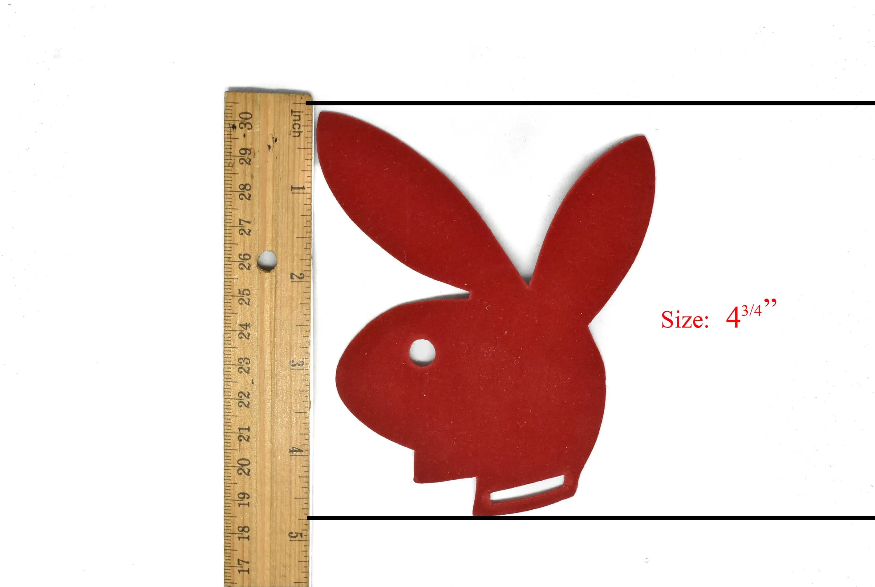 Bunny Applique - Sew-on Bunny Applique 4.75" x 4" - 1 Piece