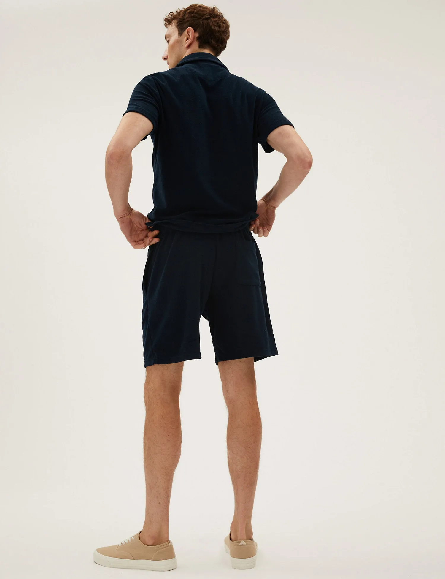 Cotton Rich Towelling Shorts