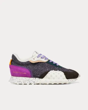 Crease Runner Wind Purple/Black Low Top Sneakers