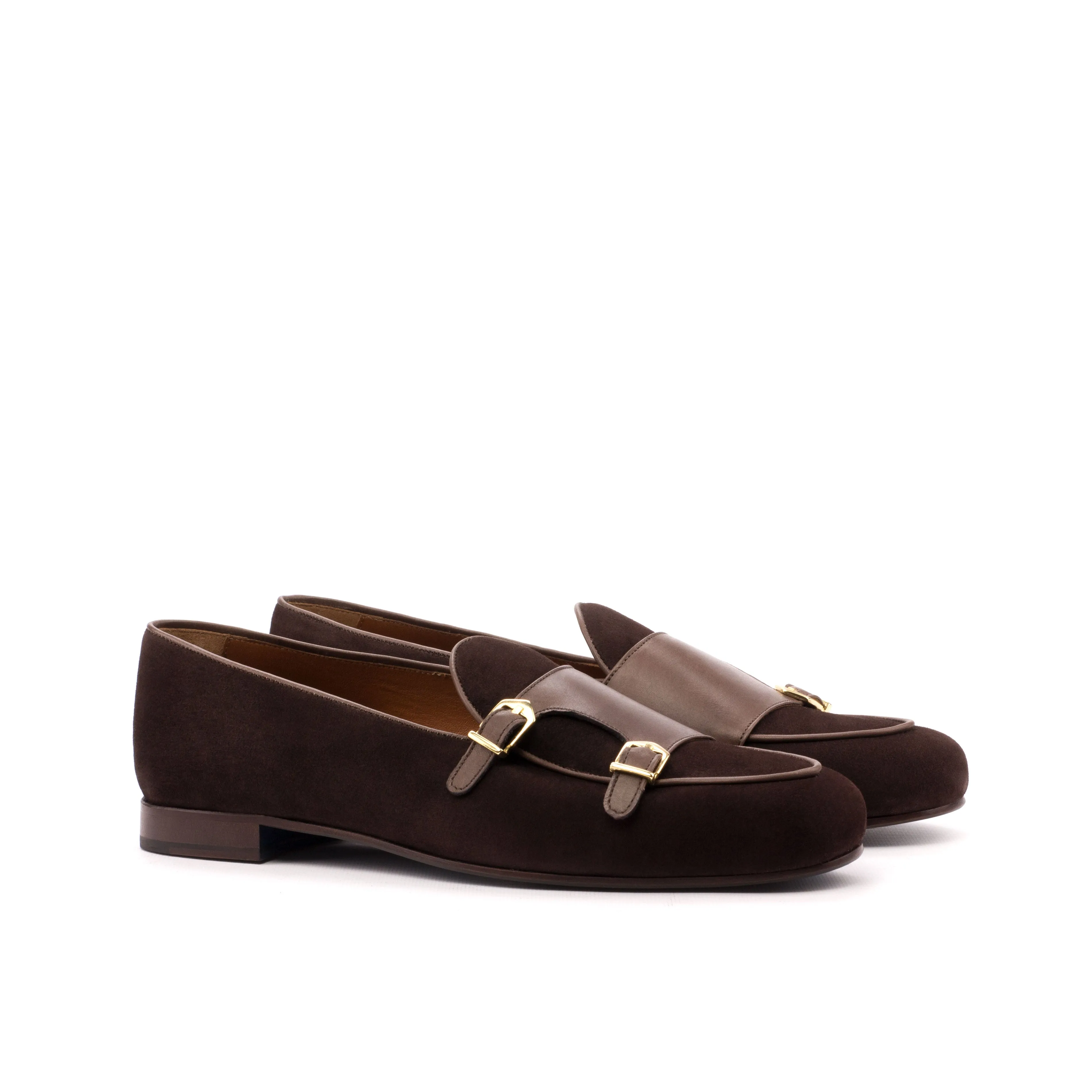Customizable Classic Double Monk Strap Loafer $595
