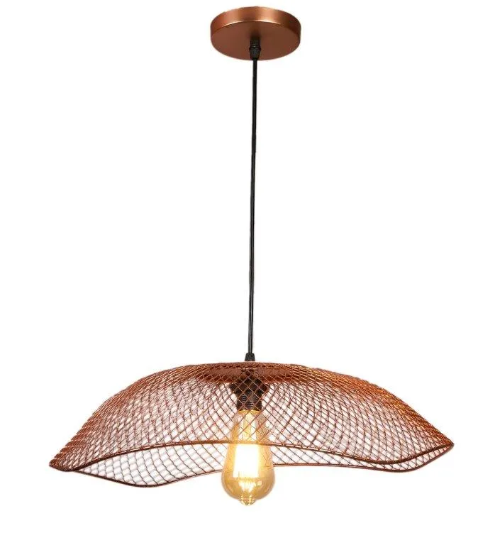 Eliante Disfruto Copper Iron Hanging Light - E27 holder - without Bulb - JS-4154-1LP