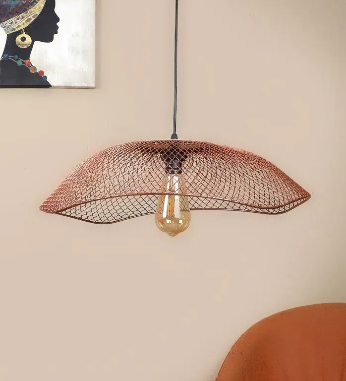 Eliante Disfruto Copper Iron Hanging Light - E27 holder - without Bulb - JS-4154-1LP