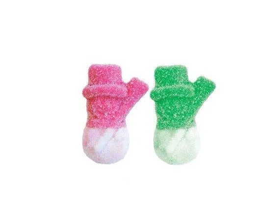 Gummi Christmas Sugar Snowmen Bags