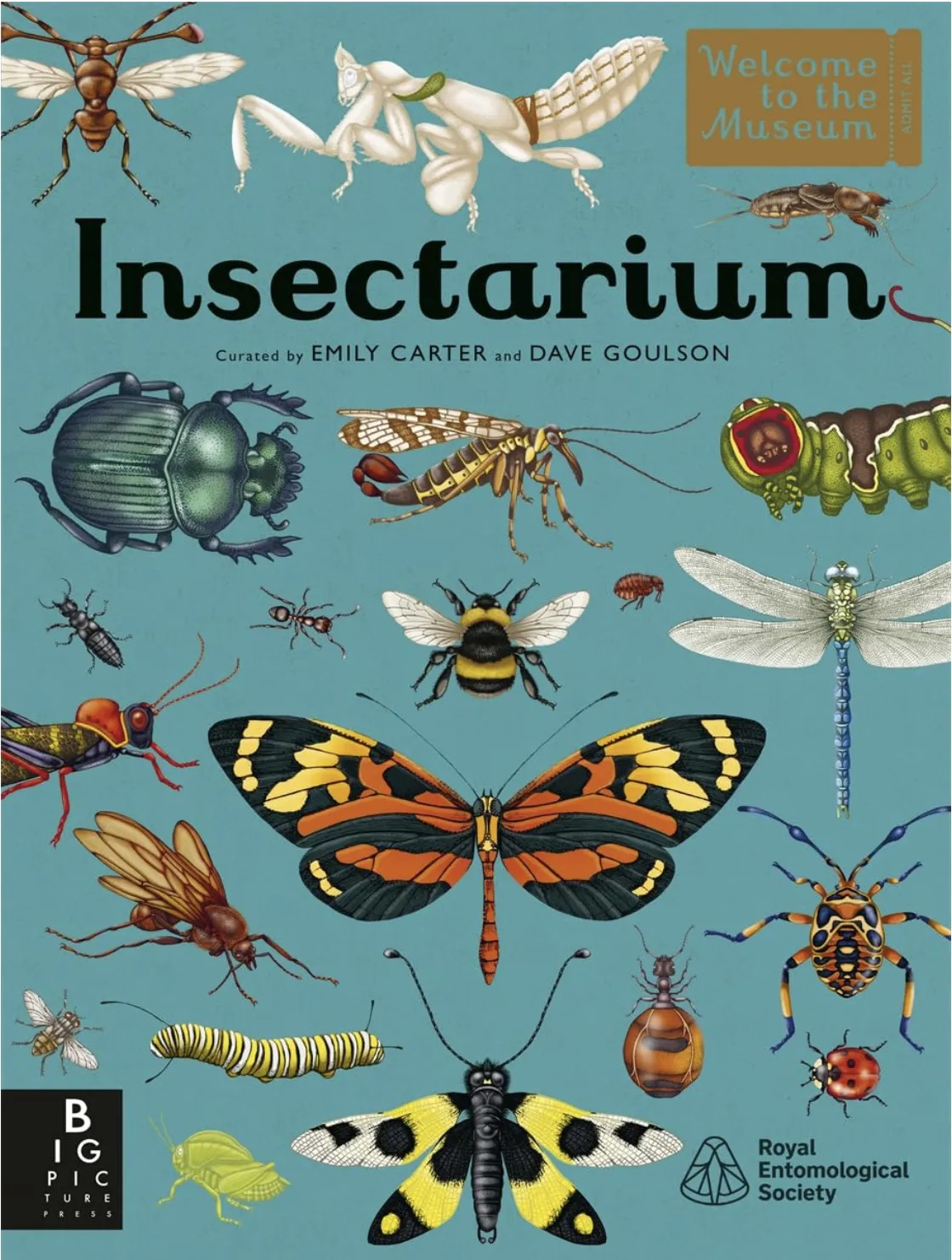 'Insectarium: Welcome To The Museum' by Emily Carter & Dave Goulson | [Signed Copy]