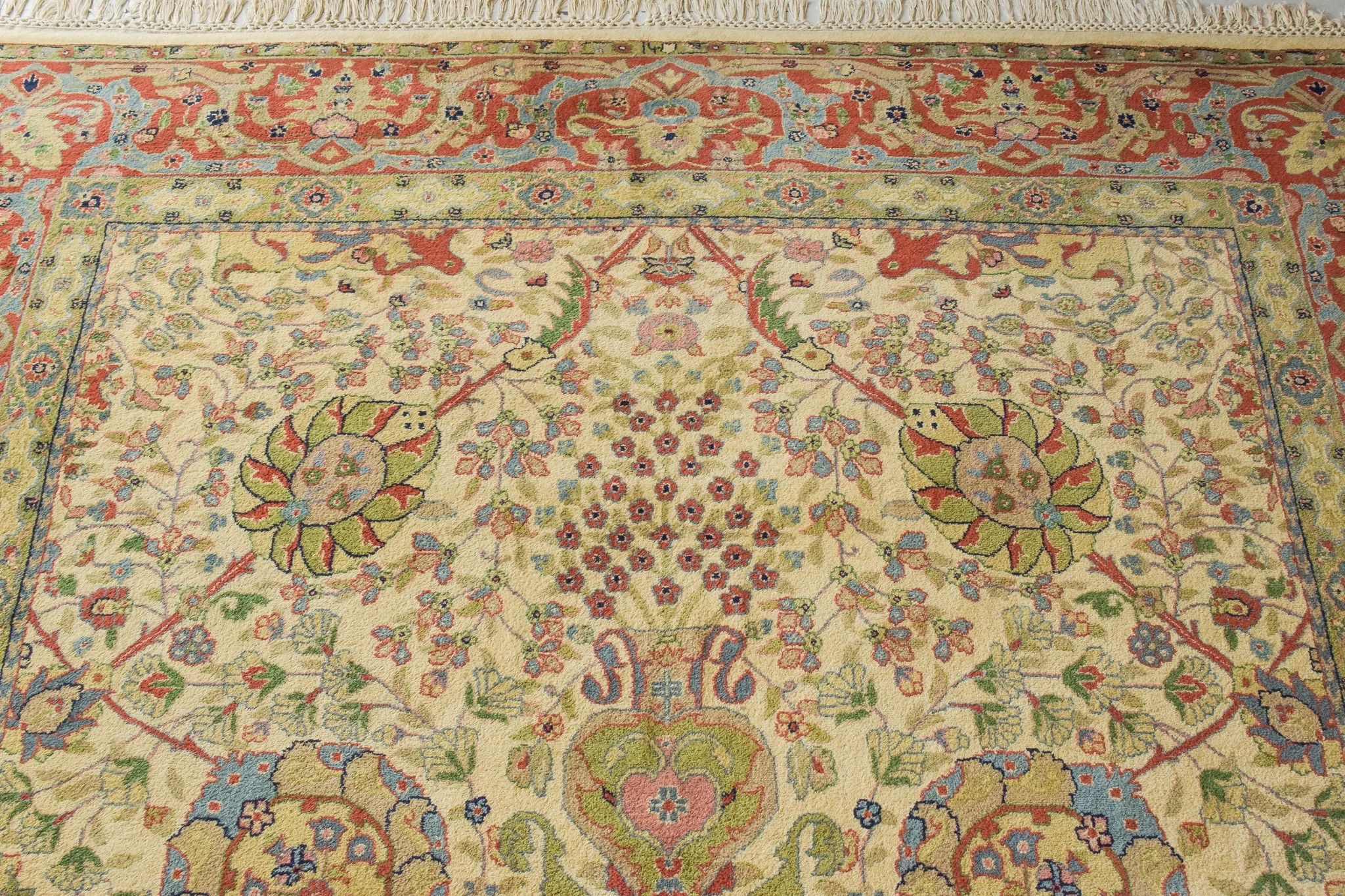 Magnificent Large Handwoven Rug - Liberty & Co - Art Nouveau Style