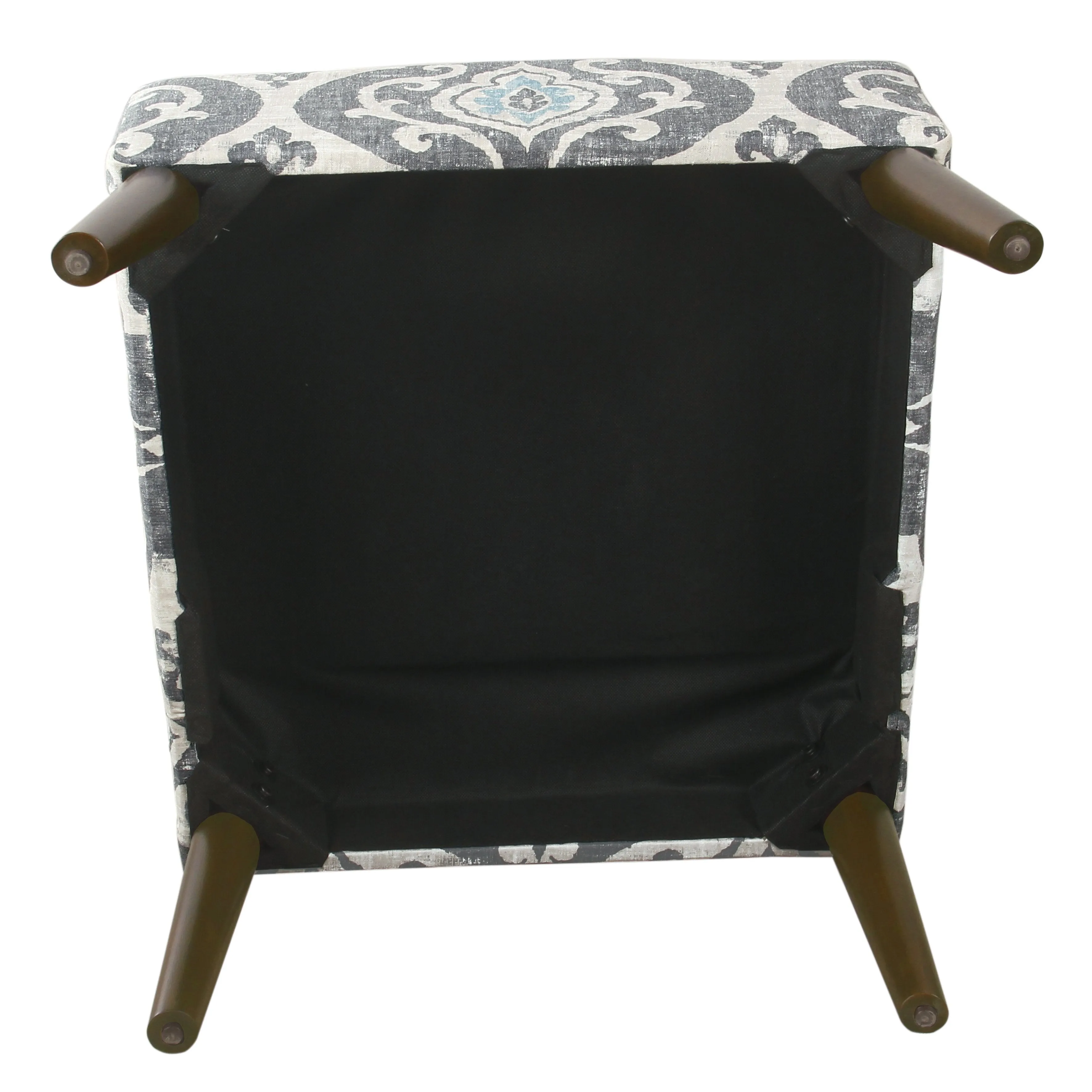 Modern Armless Dining Accent Chair - Suri Blue