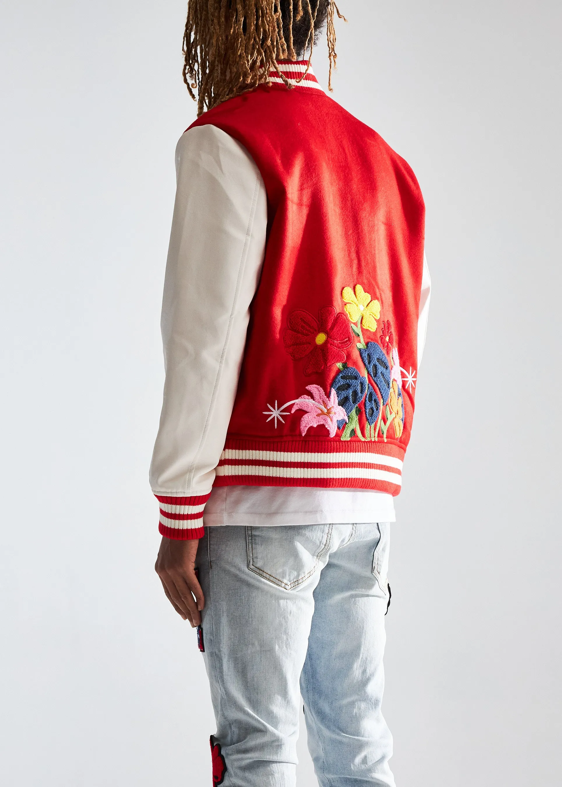 Nille Varsity Jacket (Red)