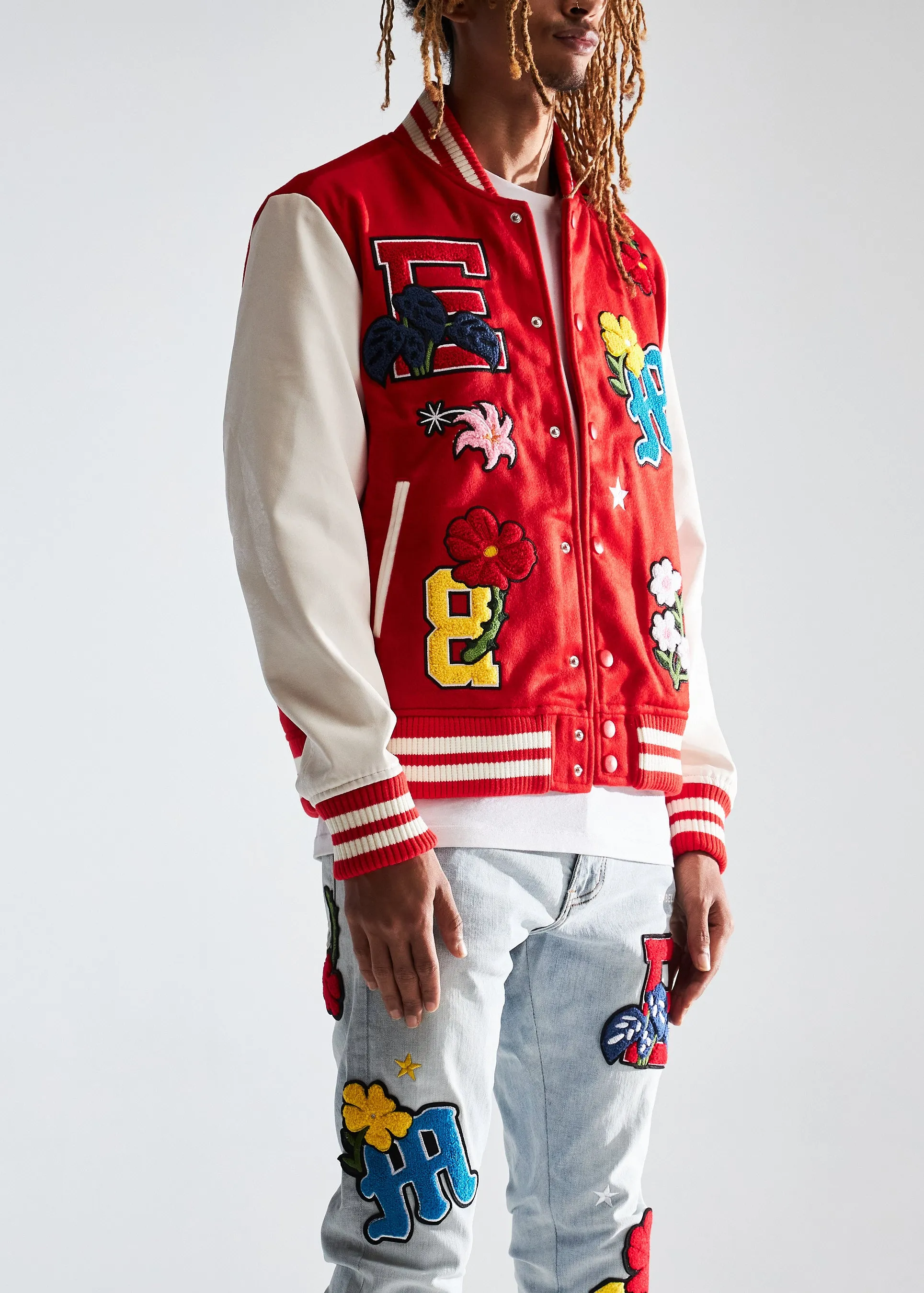 Nille Varsity Jacket (Red)