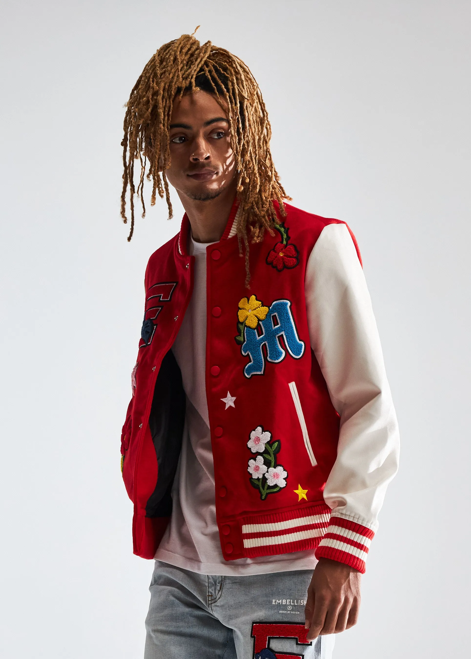 Nille Varsity Jacket (Red)
